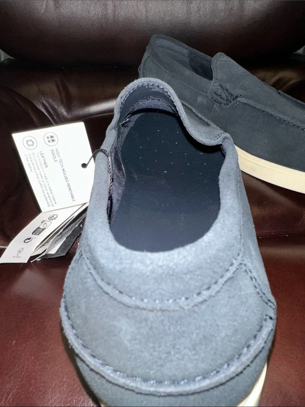 Men’s Zara Casual Leather Loafers - Picture 10 of 16